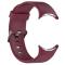  Google Pixel Watch 4 / 3 45 mm Armband Silikon Vinröd