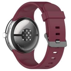  Google Pixel Watch 4 / 3 45 mm Armband Silikon Vinr&ouml;d