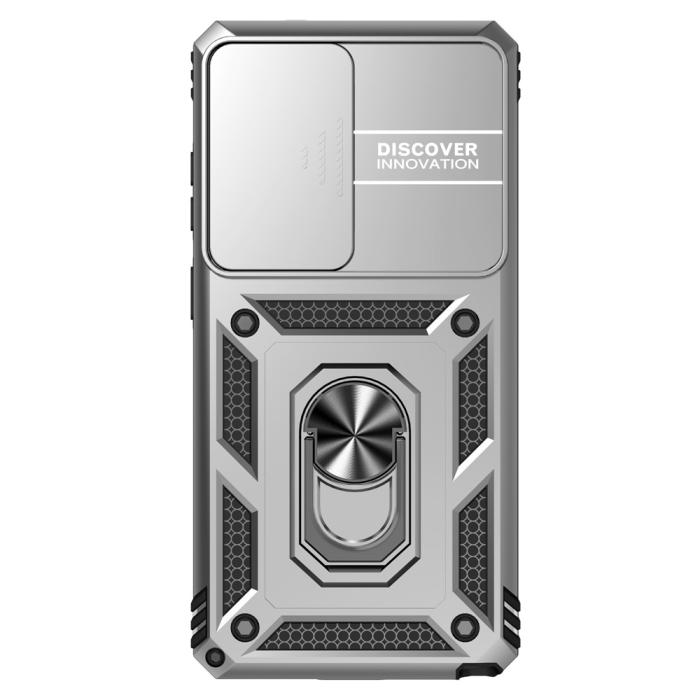 Bild 3,  Samsung Galaxy S26 Ultra Skal CamShield Ring Hybrid Silver