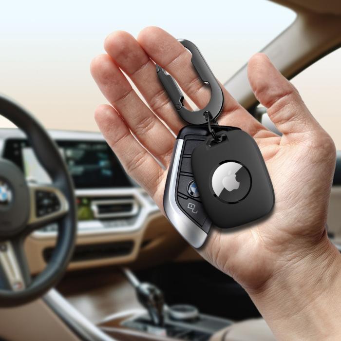 Bild 6, Tech-Protect Tech-Protect Apple AirTag 2/1 Hållare Velar Svart