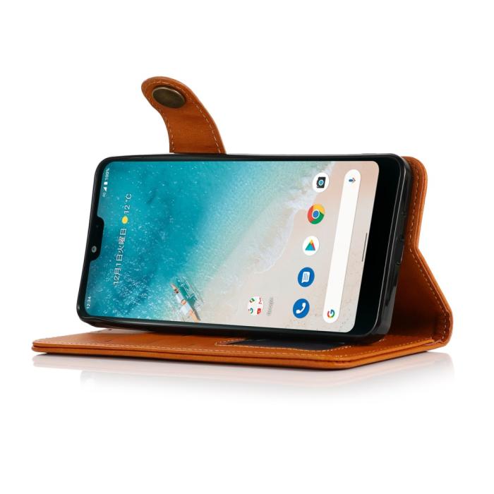 Bild 5, KHAZNEH KHAZNEH Samsung Galaxy S22 Plus Fodral Magnetisk Mässing Brun