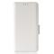  Samsung Galaxy S22 Plus Fodral Litchi Textur Vit