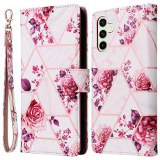  Samsung Galaxy S24 FE Fodral Marmor Rosa