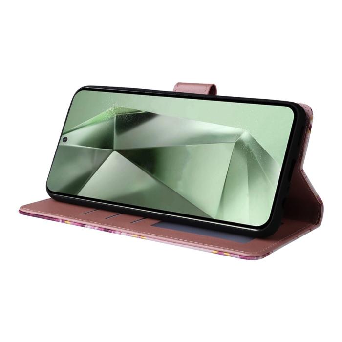 Bild 3,  Samsung Galaxy S24 FE Fodral Marmor Rosa