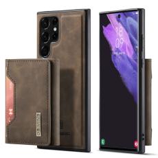 DG.MING DG.MING Galaxy S23 Ultra Skal Med Magnetisk Pl&aring;nbok Brun