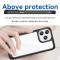  iPhone 14 Pro Max Skal Akryl/TPU Transparent/Svart