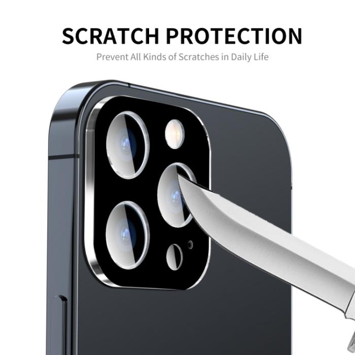 Bild 4, ENKAY ENKAY iPhone 15 Pro / 15 Pro Max 2-PACK Linsskydd Härdat Glas