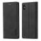 LC.IMEEKE iPhone X/Xs - LC.IMEEKE Läder Flip Fodral - Svart