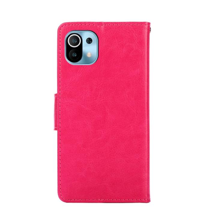 Bild 3,  Xiaomi Mi 11 - Plånboksfodral - Rosa