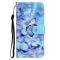 Motorola Moto G35 5G Fodral Med Tryck Fjäril / Blommor
