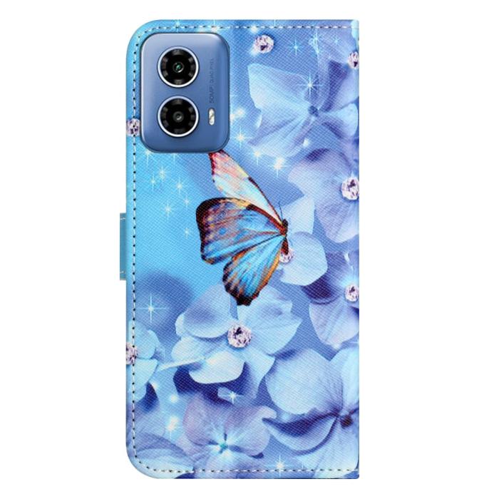 Bild 5,  Motorola Moto G35 5G Fodral Med Tryck Fjäril / Blommor