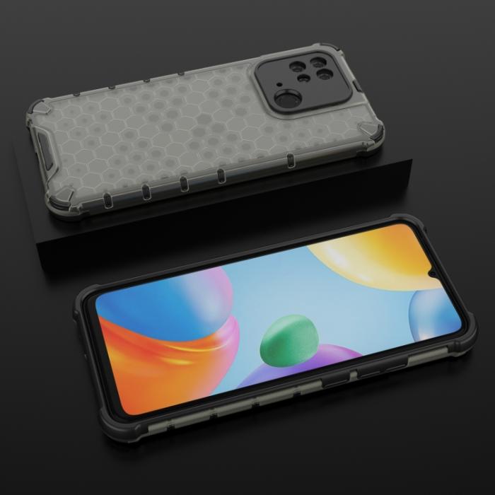 Bild 5,  Xiaomi Redmi 10C Skal Armor Honeycomb Svart
