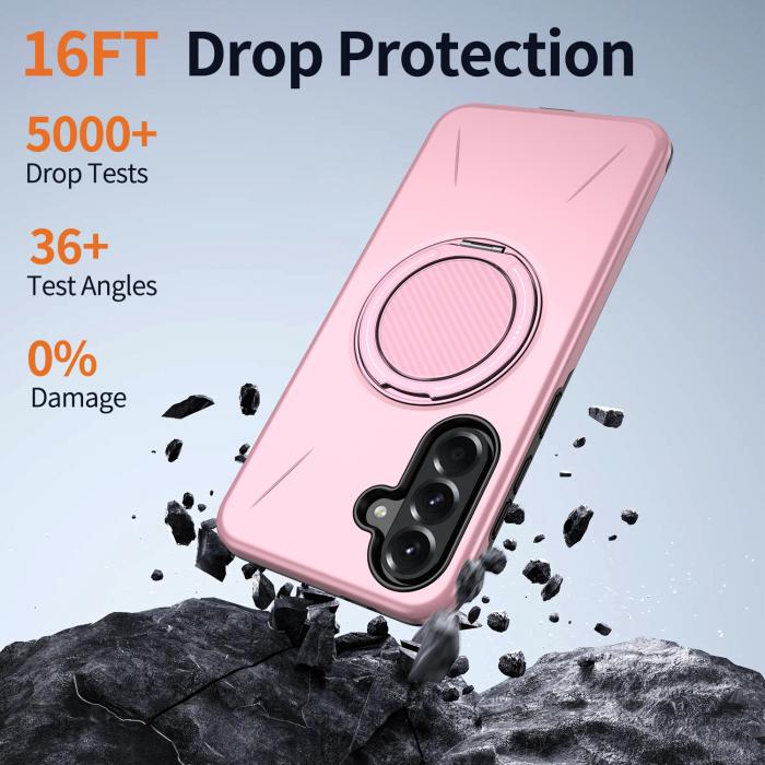 Bild 3,  Samsung Galaxy A27 5G Skal Magsafe Kickstand Rosa