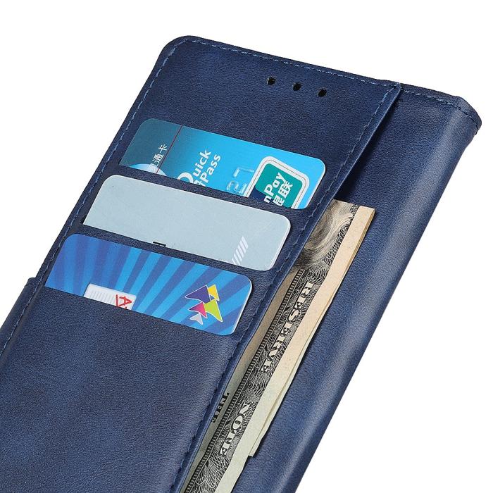 Bild 4,  Samsung Galaxy A35 5G Fodral Läder Blå
