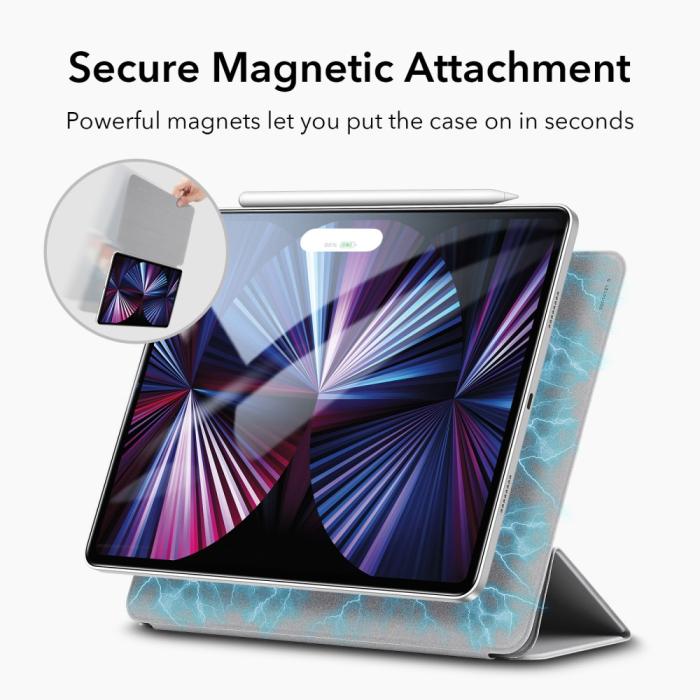 Bild 2, ESR ESR iPad Pro 11 (2020/2021) 2in1 Magnetiskt Fodral Grå