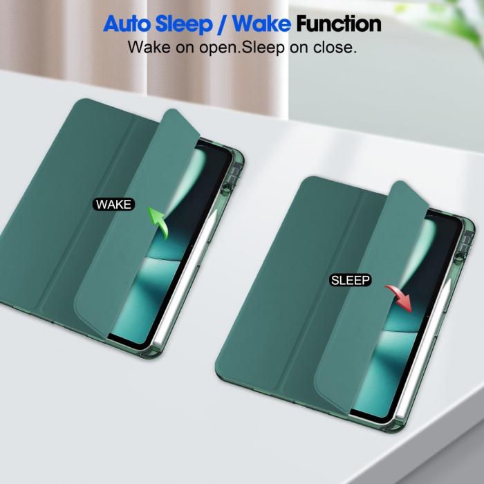 Bild 6,  OnePlus Pad Fodral Hybrid Med Pennhållare Svartgrön