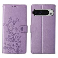  Google Pixel 11 Pro XL Fodral Med M&ouml;nster Fj&auml;rilar / Blommor