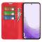  Samsung Galaxy S23 Flip Fodral Skin Touch Röd