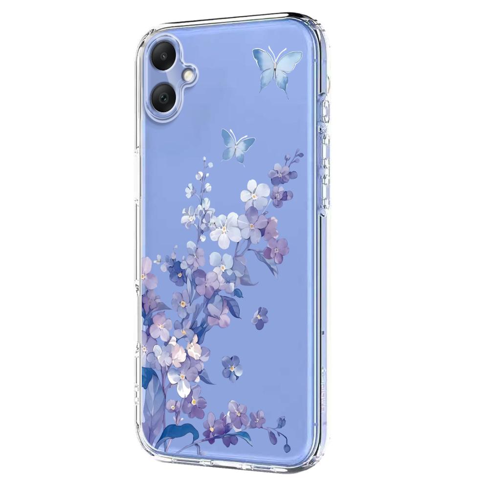  Samsung Galaxy A07 4G Skal Med Tryck Blommor