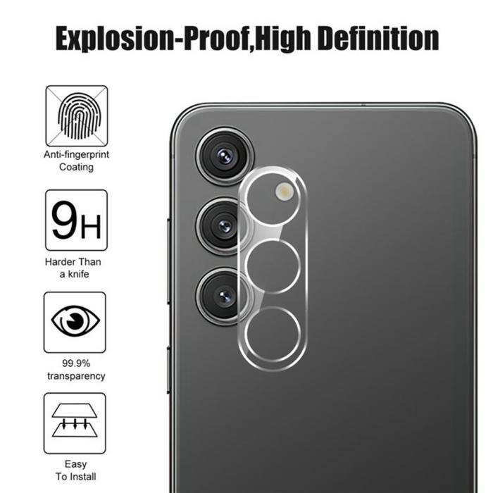 Bild 4,  Samsung Galaxy S26 Linsskydd Härdat Glas Transparent