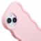  iPhone 13 Mobilskal Wavy Ljus Rosa