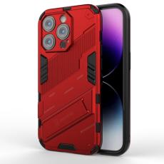 iPhone 14 Pro Skal Hybrid Med Kickstand R&ouml;d