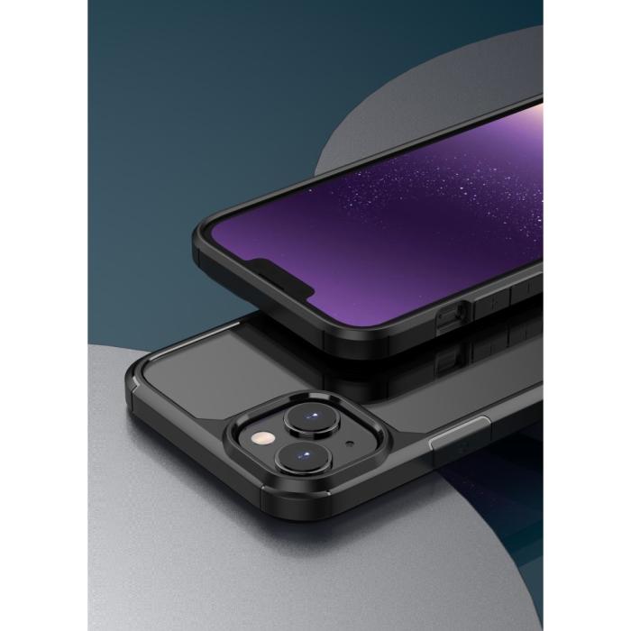 Bild 6,  iPhone 15 Plus Skal Defense Armor Hybrid Blå
