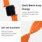 ColorPop Apple Watch 42/41/40/38 mm Armband Ocean Wave Orange