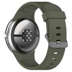  Google Pixel Watch 4 / 3 45 mm Armband Silikon Gr&ouml;n