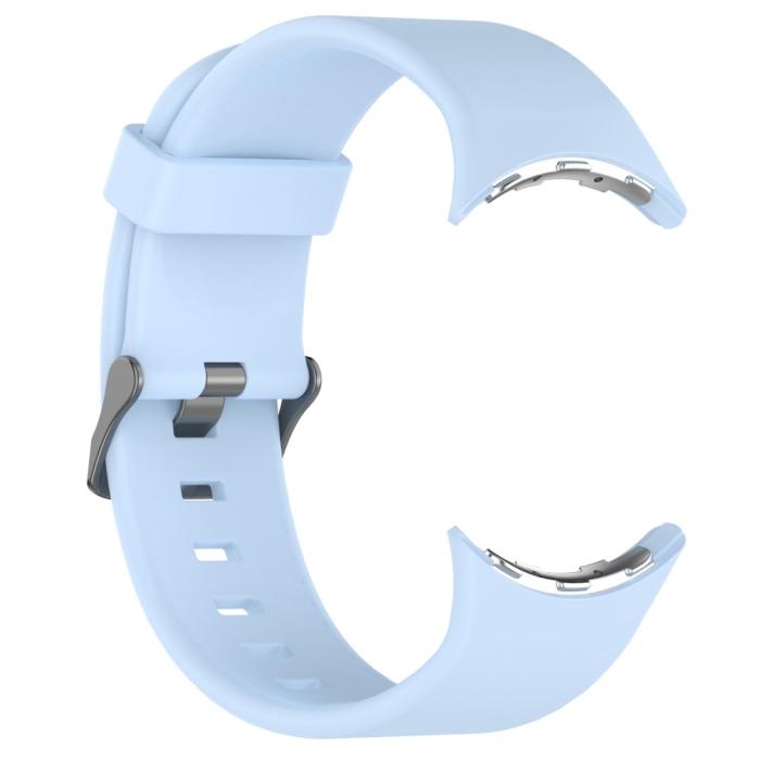 Bild 2,  Google Pixel Watch 4 / 3 45 mm Armband Silikon Ljus Blå