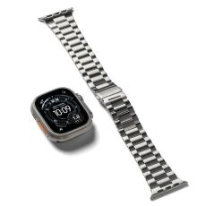 Ringke Ringke Apple Watch 42/44/45/46/49 mm Armband Metal OneAir Silver