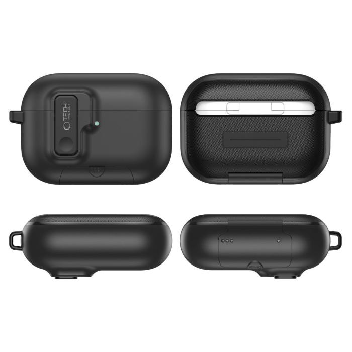 Bild 5, Tech-Protect Tech-Protect AirPods Pro 3 Skal Slim Hook Svart