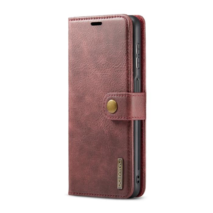 Bild 2, DG.MING DG.MING Samsung Galaxy A13 4G 2in1 Magnet Fodral / Skal Röd