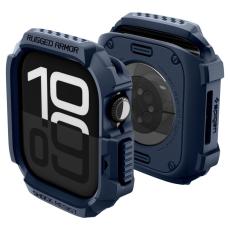 Spigen Spigen Apple Watch 11/10 42 mm Skal Rugged Armor Navy Blue