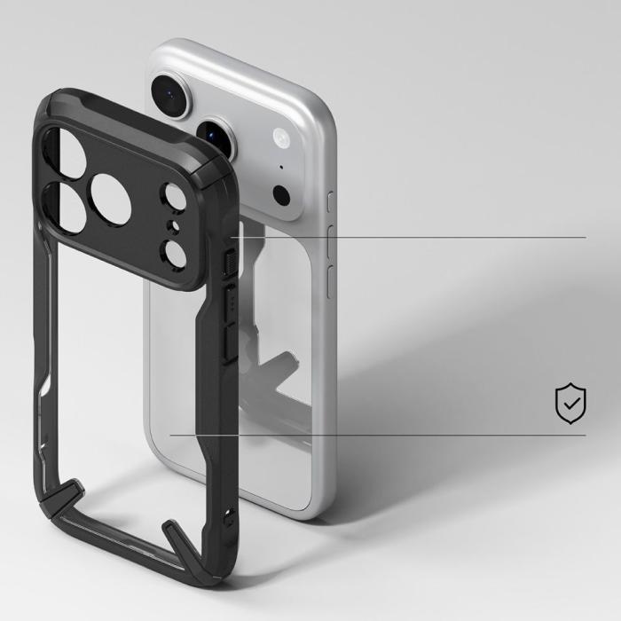 Bild 4, Ringke Ringke iPhone 17 Pro Max Skal Fusion X Svart