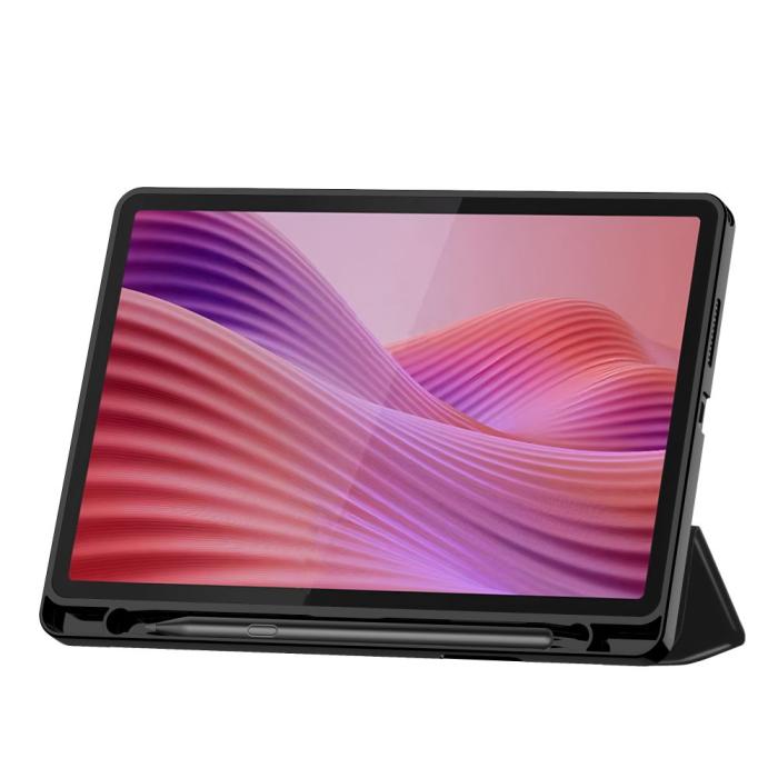 Bild 3, Tech-Protect Tech-Protect Lenovo Tab 10.1 2025 Fodral SmartCase Pennhållare Svart