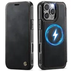 CASEME CASEME iPhone 16 Pro Skal RFID Pl&aring;nbok Svart