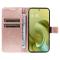 Motorola Moto G86 Power/G86 5G Fodral Fjäril Tryck Roséguld