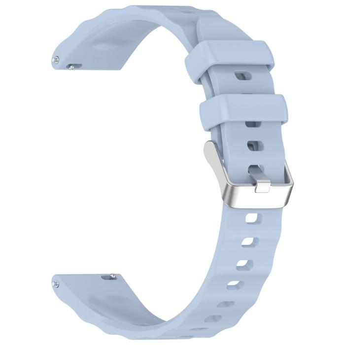Bild 2,  Huawei Watch GT 6 41 mm / 5 Pro 42 mm Armband Silikon Blå