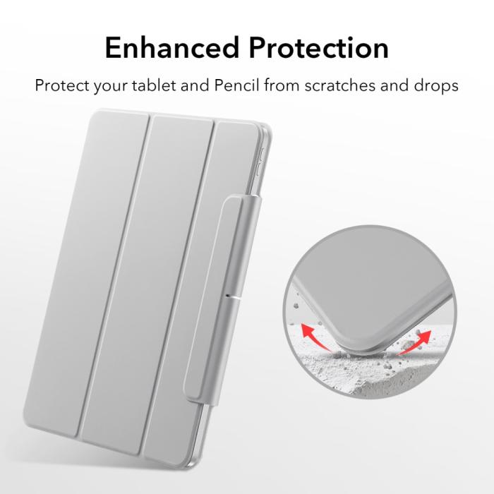 Bild 6, ESR ESR iPad Pro 11 (2020/2021) 2in1 Magnetiskt Fodral Grå