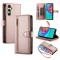  Samsung Galaxy A16 / A26 5G Fodral Med Kortfack Roséguld