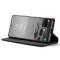 CASEME CASEME Galaxy S24 Fodral Flip Retro Läder Svart