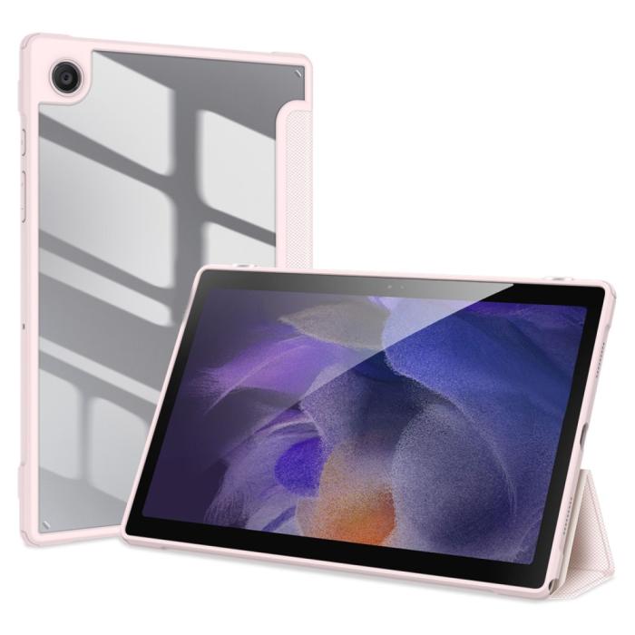 Bild 2, DUX DUCIS DUX DUCIS Samsung Galaxy Tab A8 10.5 (2021) Ljus Rosa Fodral TOBY Tri-Fold