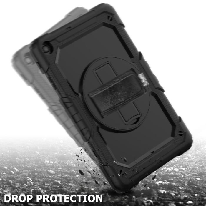 Bild 2,  Galaxy Tab A 10.1 2019 Skal 360 Shockproof Hybrid Kickstand