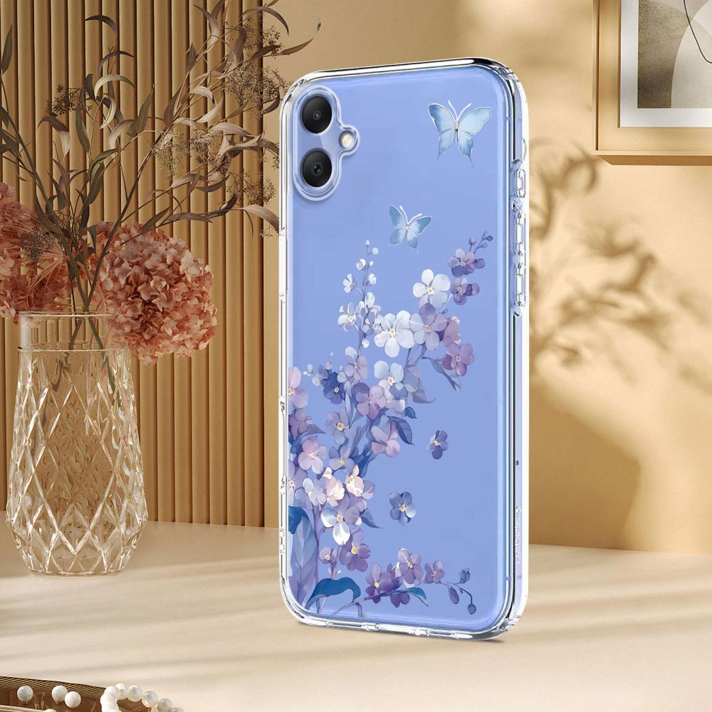  Samsung Galaxy A07 4G Skal Med Tryck Blommor