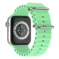 ColorPop Apple Watch 42/41/40/38 mm Armband Ocean Wave Pistasch