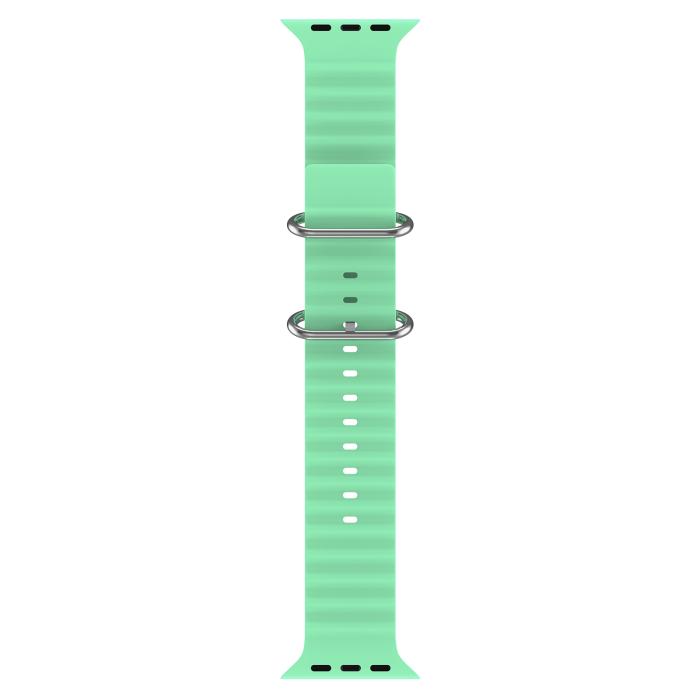 Bild 3, ColorPop Apple Watch 42/41/40/38 mm Armband Ocean Wave Pistasch