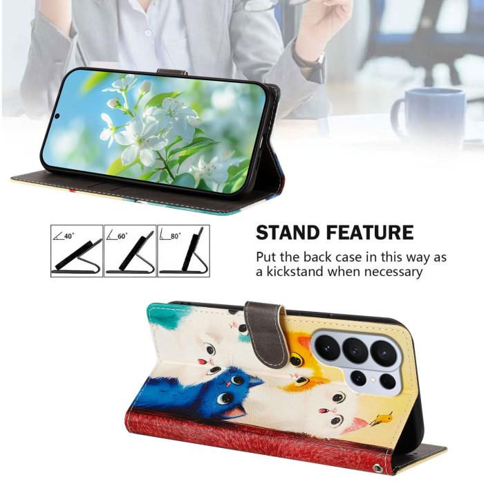 Bild 2,  Samsung Galaxy S26 Ultra Fodral Med Tryck Katter
