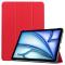  iPad Air 13 2026-2024 Fodral Tri-Fold Röd
