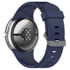  Google Pixel Watch 4 / 3 45 mm Armband Silikon M&ouml;rk Bl&aring;